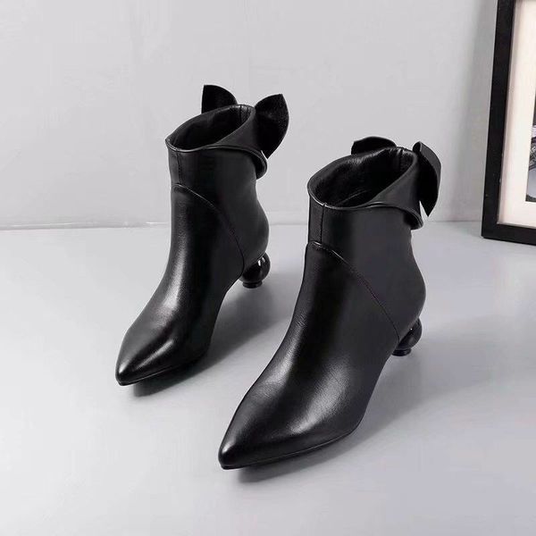 

classic shoes women ankle boots for women fenty beauty platform boots super high heels fall boots women size 12, Black