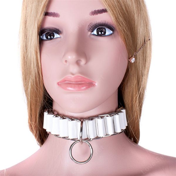 

women collar couples products leather for toys bondage restraints collar men for pu fetish game erotic slave qbxid