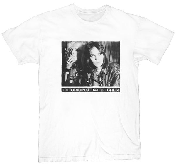 

joan jeblondie punk rock men's white t-shirt - new - s m  xl 2xl 3xl shirts homme novelty t shirts men, White;black
