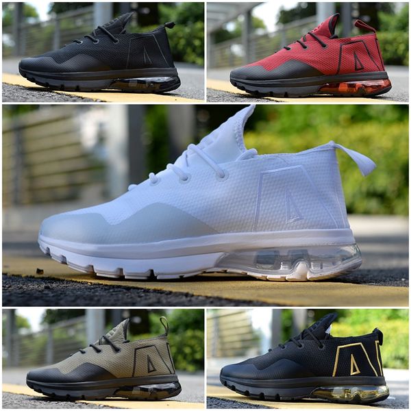 

2018 Flair 50 Mens Running Shoes Jogging Shoes big air50 With Half Palm Cushion Trainers baskertball Sneakers SIZE 40-45
