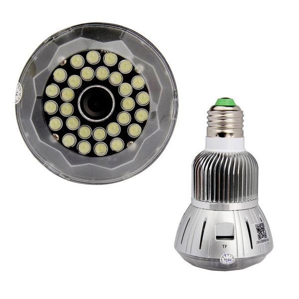 

sell hd 1080p wide angle home security cctv lamp ip camera wi-fi record video and sound with mini wireless ip cam bulb dvr