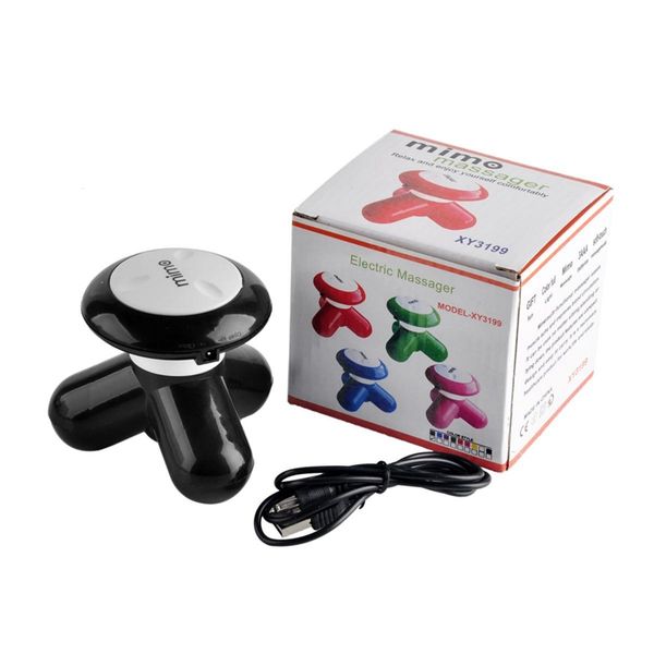 

Head ma ager mini electric handled wave vibrating ma ager u b battery full body u e health care machine via dhl