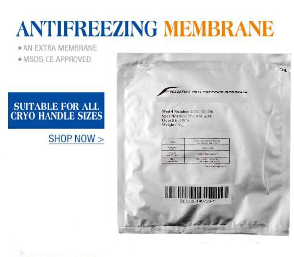 

antie ing membrane big size cryo therapy cooling gel pad fat anti e consumable slimming machine parts ce/dhl