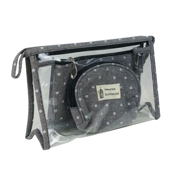 

3шт/комплект прозрачный косметический макияж сумка туалетных принадлежностей держатель пвх путешествия мыть мешок наборы