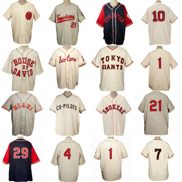 

Custom Newark Co-Pilots Tokyo Kyojin Sacramento Solons House Ofdavid Ethiopian Clowns Spokane Oakland Oaks Tampa Smokers Baseball Jerseys