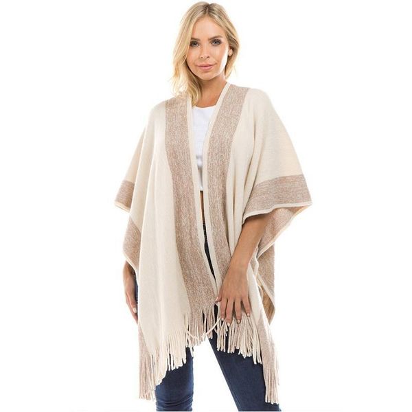 

2018 autumn winter cardigan sweaters patchwork tassel women sweater covers oversize coat casual femme sweater sueter mujer, White;black