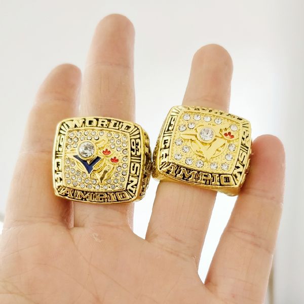 

1992 1993 Toronto Blue Jays чемпионат кольцо вентилятор подарок высокое качество Оптовая Drop S