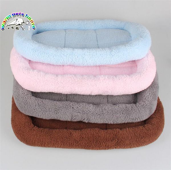 Acheter Coussins Mignons De Coussin De Tapis De Chien De Peluche Rose Bleu Bleu Gris Pour Le Grand Tapis De Plancher De Chiot De Chiens De 983 Du