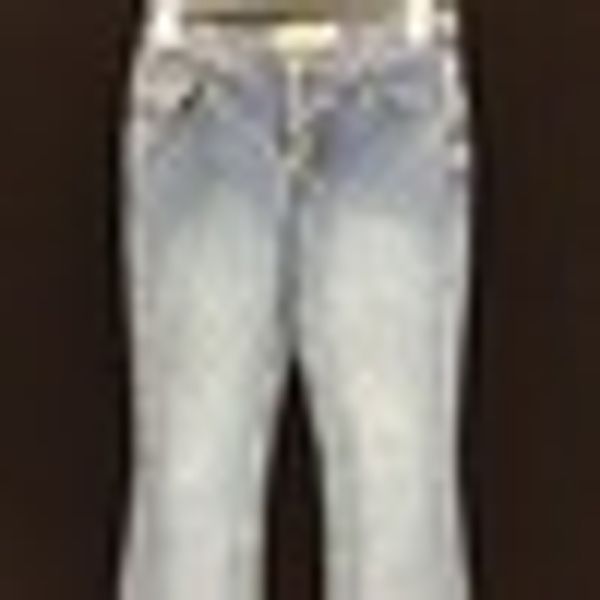 

jeans womens size 2 button cotton 30 x 31, Blue