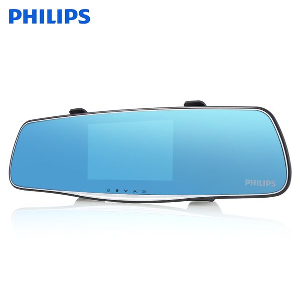 

philips cvr800 4.3-inch dash cam 1920 x 1080p fhd 115 degree wide angle wdr auto recorder night vision parking monitor car dvr