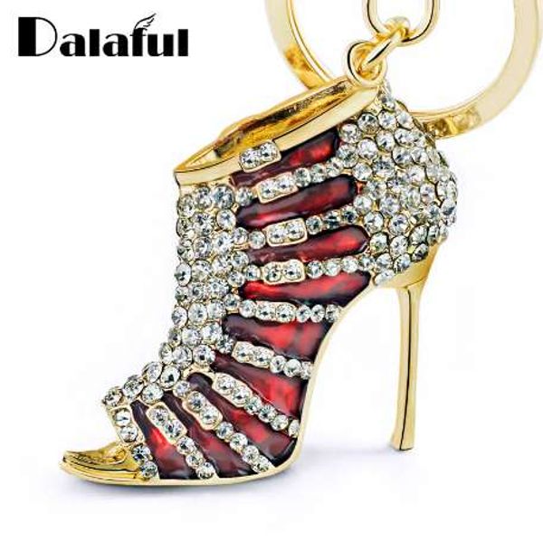 

charm high heel shoes keyrings keychains crystal trendy purse bag buckle bag pendant for car key chains jewelry k220, Slivery;golden