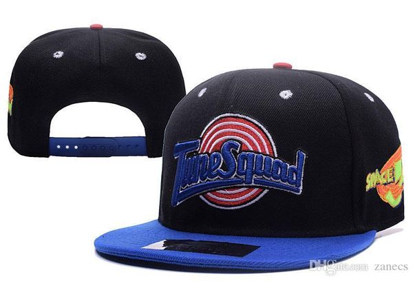 

2018 Новый Space Jam Sport Cap Tune Squad Кривая Chapeau Папа Шляпа Casquette Марка Snapback Хип-Хоп Кости Муж