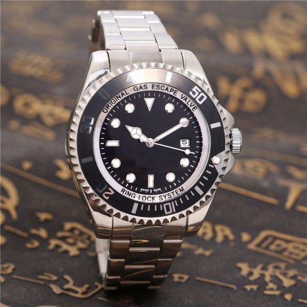 

2018 Большие часы роскошные новые мужские GMT II кварцевые Самозавод часы из нержавею