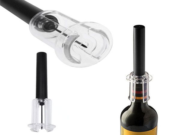 

air pump red wine opener air pressure stainless steel pin type bottle pumps corkscrew cork out tool bottle opener