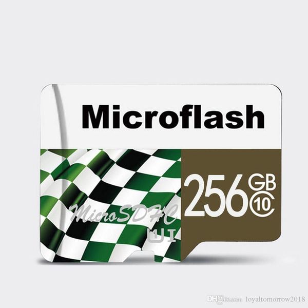 

256 ГБ реальная емкость новый Micro SD универсальная флэш - карта памяти TF HC класс 10 бес