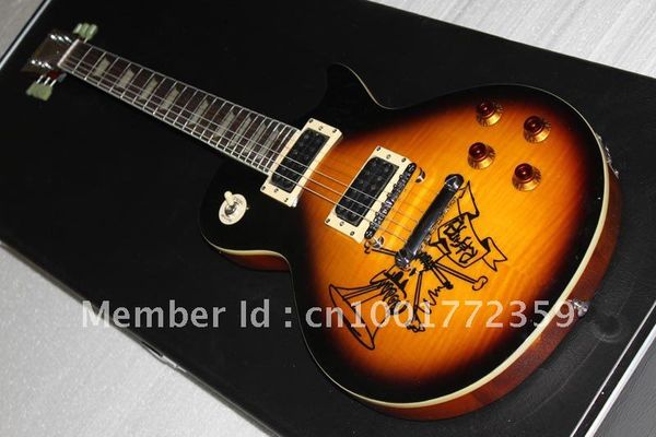 

custom slash signature electric guitar 2011 mahogany guitar awesome sound