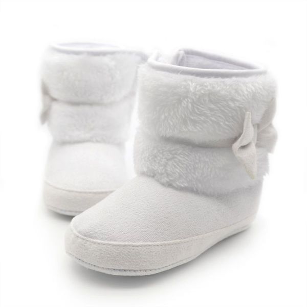 Baby Boys Shoes Toddler Girls Shoes Prewalk Infant Winter Boots Fur Shoes 0-3 Y