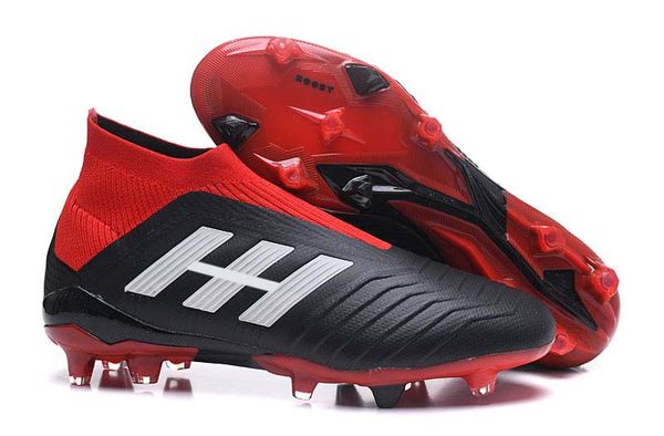 2019 Sale Latest Styles Red Black Football Boots Predator 18 18 1