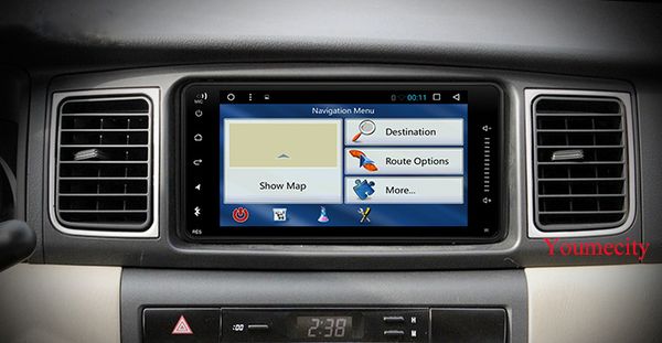 Octa Core 1024*600 Screen 2Din Android 8 1 Car DVD For Toyota Rav 4 Tercel Tundra Venza Hiace Audio Video Stereo GPS Mobile Tv Dvd Player Most Popular