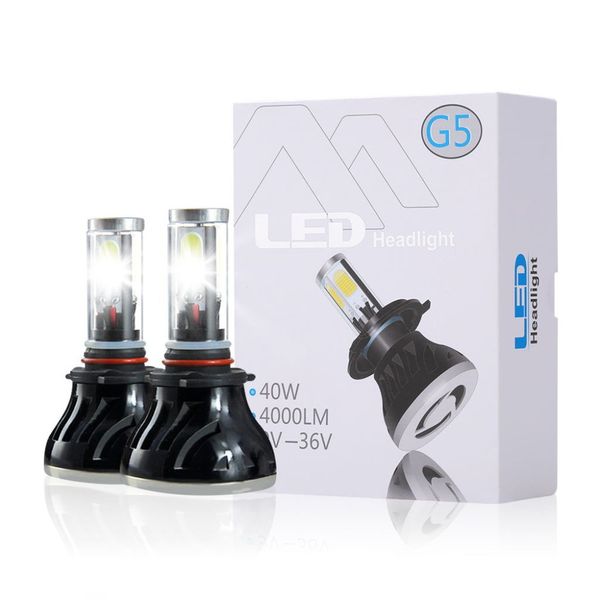 G5 LED Birne H1 H4 H7 H8 H9 H11 HB3 9005 9006 H13 9012 Auto Scheinwerfer Auto LED Lampe Auto Scheinwerfer Nebelscheinwerfer