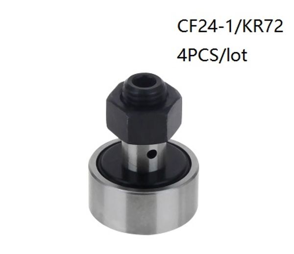 4шт / серия ролика иглы роликовый подшипник CF24-1 KR72 Cam Follower Bearings Track