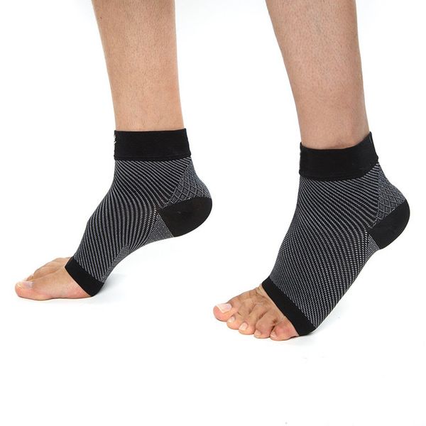 

ankle brace- elastic compression support sleeves sock men women -comfortable for gymnastic basketball yoga soccer brace guard dhl g474q, Blue;black