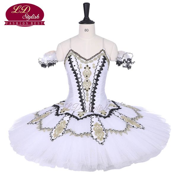 

women white professional ballet tutu costumes the swan lake performance ballet apperal women dancewear girls dress, Black;red