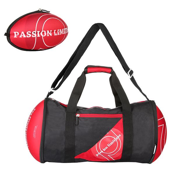 

newly soccer ball hape gym duffel bag for home outdoor sport travel vacation