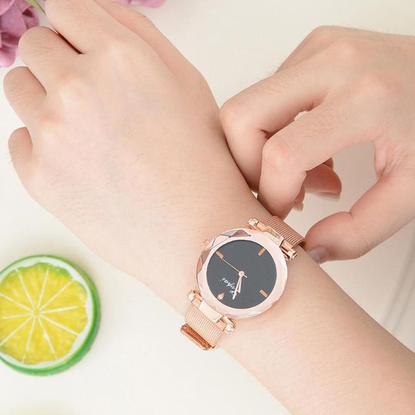 

fashion business women analog wristwatches mesh strap casual quartz watches, Slivery;brown