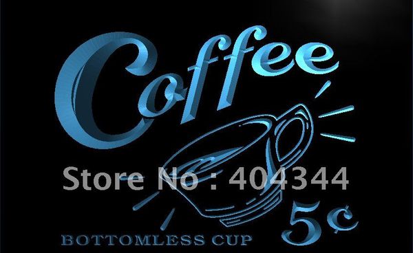 

lk148- coffee 5 cents vintage reporduction neon sign home decor crafts