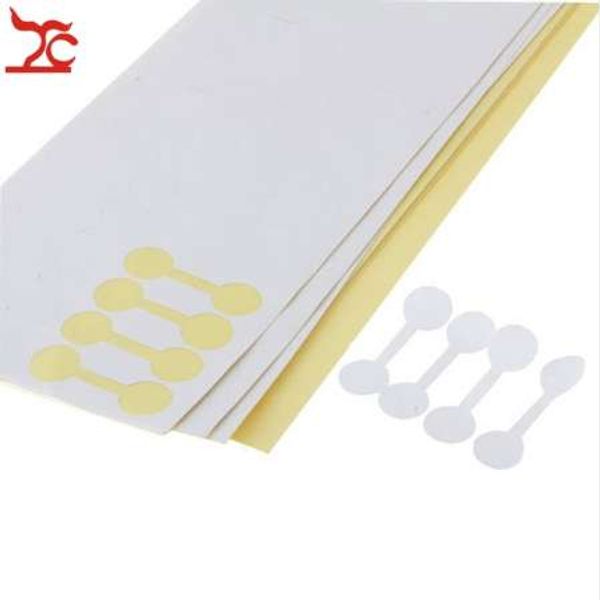 

400 pcs round fashion jewelry tag retail price label display tag self-sticker tool paper ring jewelry tags