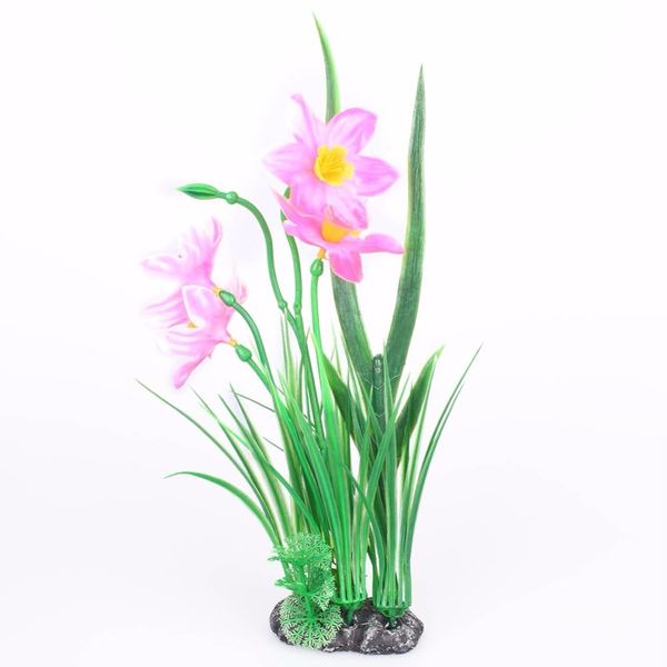 

delightful green artificial orchid leaves decor