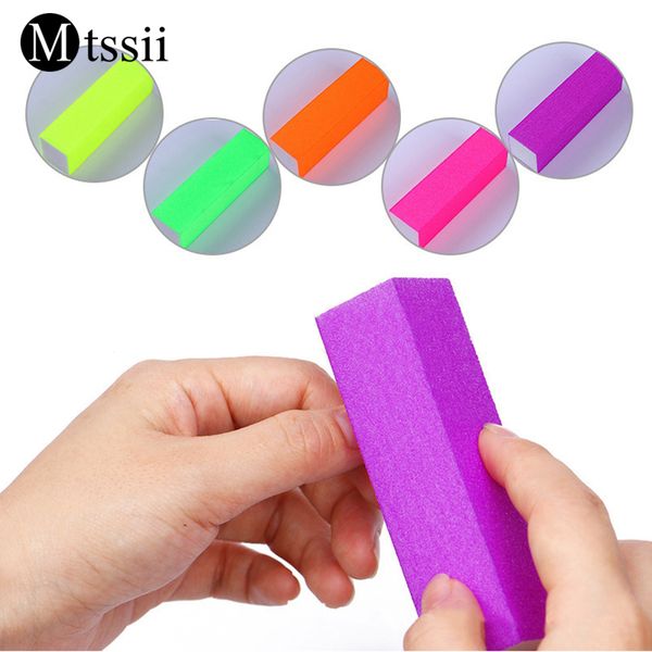 

mtssii double-sided grinding nail clipper manicure tools nail art accessories uv gel polish tools colorful sponge files