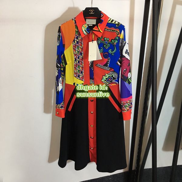 

2018 g logo brand women printed ruched rearl mermaid fa hion week dre the high end cu tom long dre 20181023