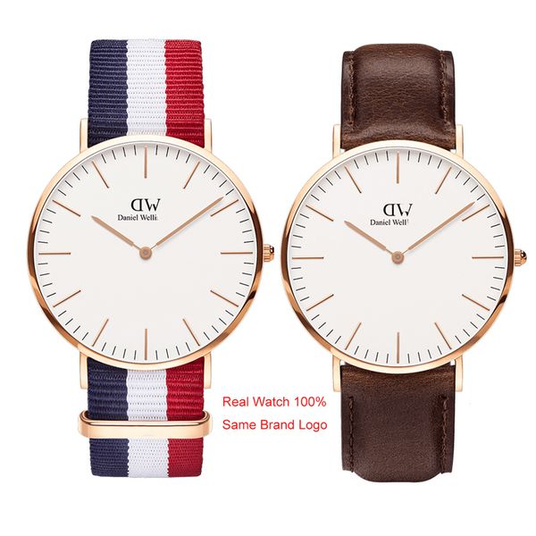 

Daniel Watch мужчины роскошные мужские часы известный дизайнер женщины мужчина Кварце