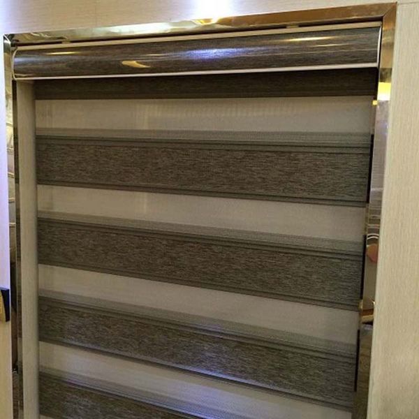 

rainbow roller blinds, size acceptable, wifi control and wireless control motorized zebra blinds