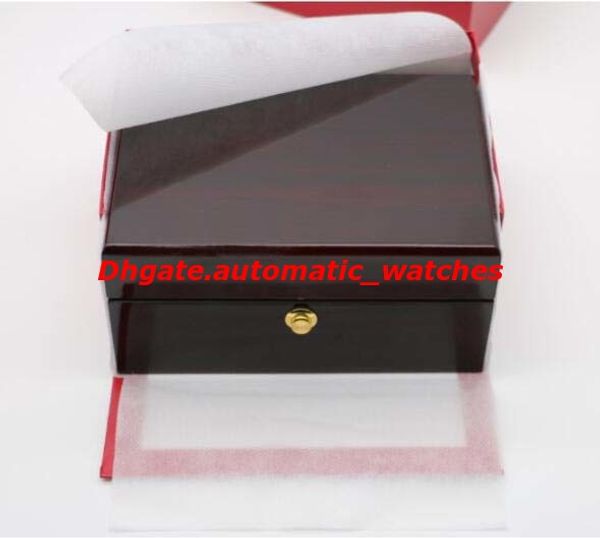 

factory supplier luxury wristwatch box packaging wooden boxes watch box&cases with white pillow may brand logo ing, Black;blue
