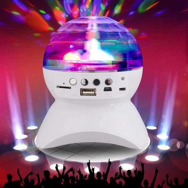 

Bluetooth peaker with built in light how party di co dj tage tudio effect lighting rgb color changing led cry tal ball