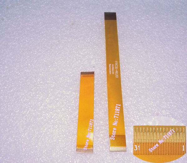Compre 6 Cm 12 Cm 03 Pitch 31pin Fpc Línea De Cableado De 03 Mm 31pin Circuito Impreso Flexible De 03 Mm Pitch 31 Pines Ffc Fpc Línea Cable De