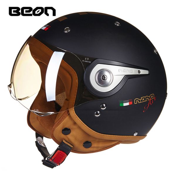 

beon motorcycle helmet cascos para moto open face helmet motorbike riding protective gear es de motociclista