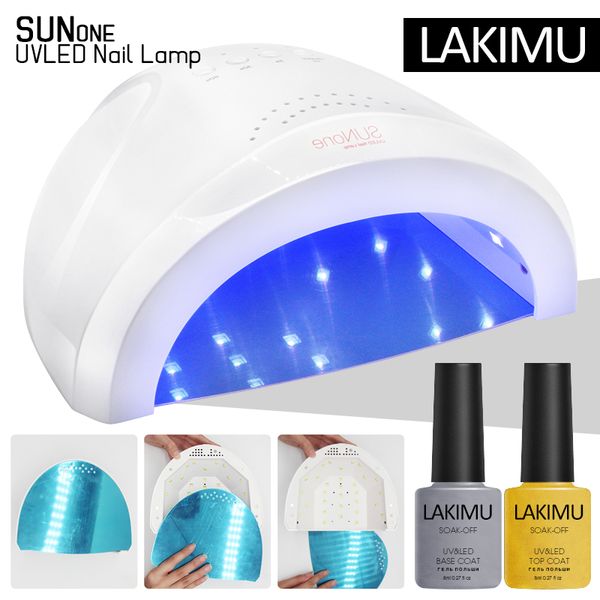 

lakimu new smart uv led nail lamp for nails art drying machine for drying uv led lamp sun-one gel nail dryer