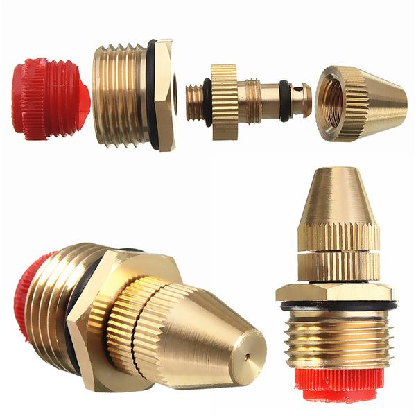 

1/2 inch adjustable water flow brass spray misting nozzles garden spray head