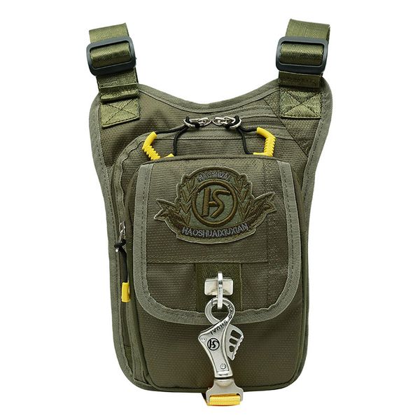 

fanny pack men waist bag mens shoulder tool bolsa masculina leg bag motorcycle belt hidden pocket thigh holster