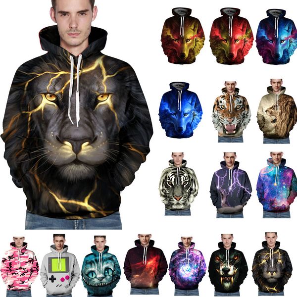 

Men Women 3D Graphic Printed Hoodie Sweatshirt Jumper Sweater Pullover Tops