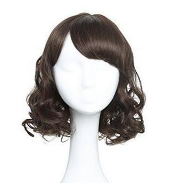 

american dream jacqui part monofilament synthetic wig, cocoa, Black;brown
