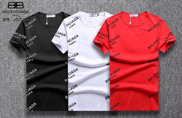 

Летняя мода Письмо печати футболки мужская хип-хоп одежда повседневная пуловер т