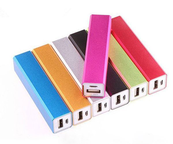 

2200mah power bank 18650 usb external mobile backup charger power bank battery for iphone mobile universal charger cell phone power banks