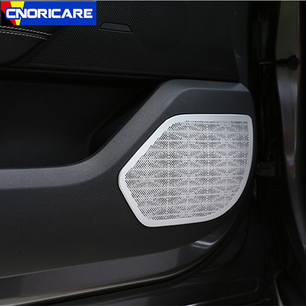 Grosshandel Aluminiumlegierung Autotur Audio Lautsprecher Panel Dekoration Abdeckung Trim 4 Stucke Fur Land Rover Range Rover Velar 2017 18 Interior