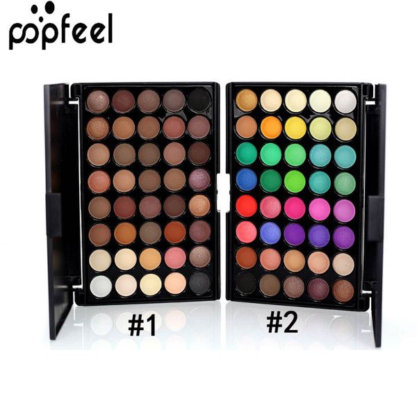 

sell 40 color matte eyeshadow palette earth colors shimmer glitter eye shadow power set cosmetic makeup