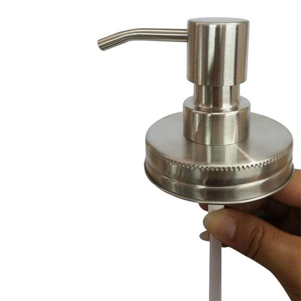 2020 Diy Hand Soap Dispenser Pump Stainless Steel Mason Jar
